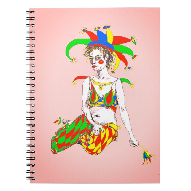 Caderno Espiral Um piadista (Frente)