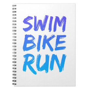 Caderno Espiral Um presente Triathlon excelente para seu amigo ou 