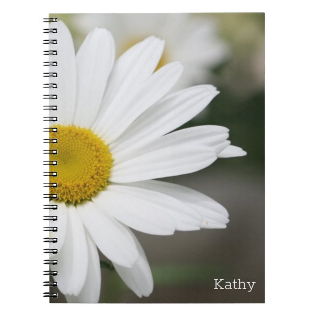 Caderno Espiral Um Sangue da Flor Daisy (Frente)