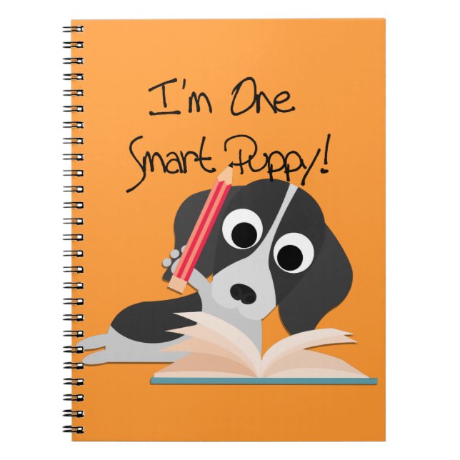Caderno Espiral Um Smart Puppy (Frente)
