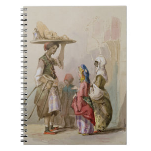 Caderno Espiral Um vendedor do pote, c.1855