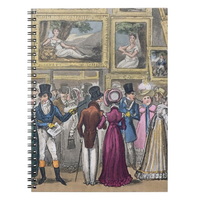 Caderno Espiral Um xelim apresentado bem: Tom e Jerry no Exh (Frente)