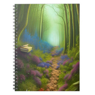 Caderno Espiral Uma caminhada pela madeira entoada
