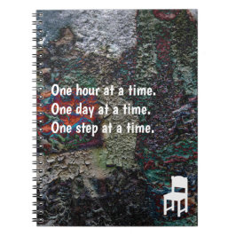 Caderno Espiral Uma etapa em um Diário do tempo