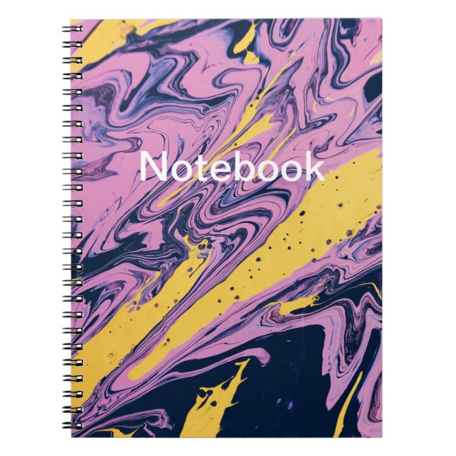 Caderno Espiral Uma jornada através do meu notebook (Frente)