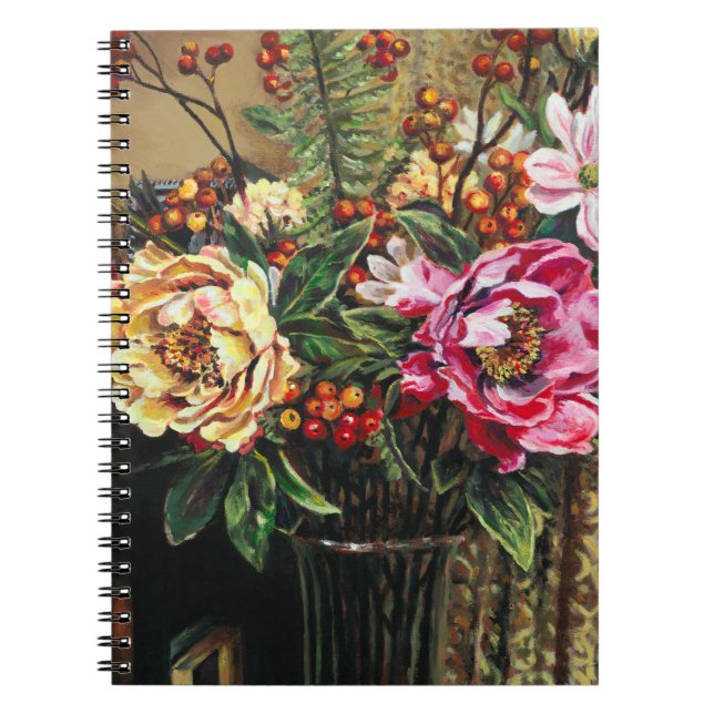 Caderno Espiral Uma noite tranquila no Café do Reino - (Frente)