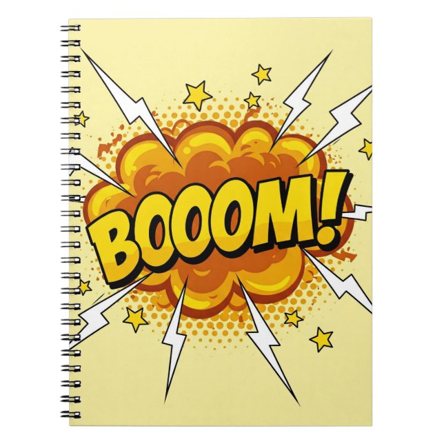 Caderno Espiral Uma peça de banda desenhada por Natasha Us (Frente)