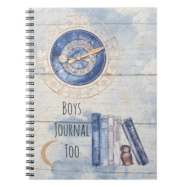 Caderno Espiral Uma Revista para Rapazes (Frente)