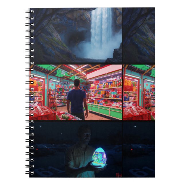 Caderno Espiral Uma Sequência Silenciosa (Frente)