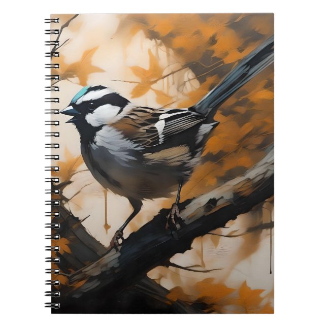 Caderno Espiral Uma Serenada Robin na Canopia, (Frente)