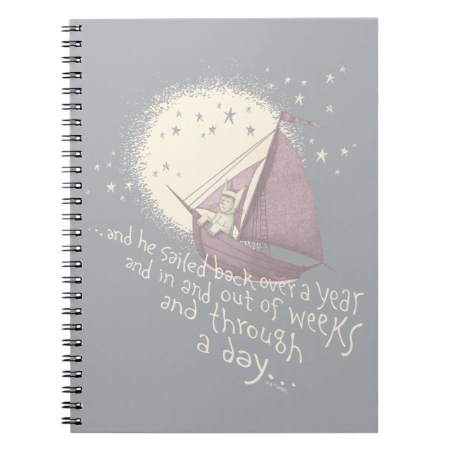 Caderno Espiral Uma Viagem de Um Ano com Max (Frente)