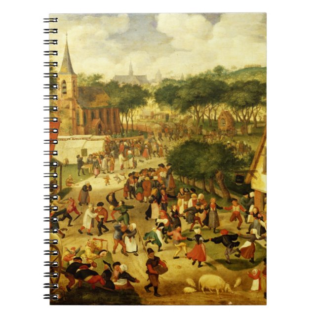 Caderno Espiral Uma vila justa (Frente)