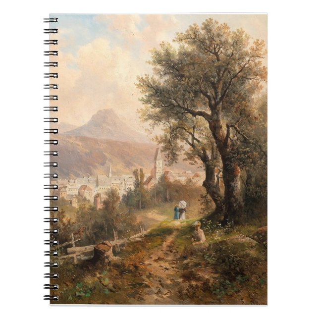 Caderno Espiral Uma visão de Aussee Mau - Emil Barbarini (Frente)