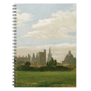 Caderno Espiral Uma vista de Oxford (óleo no millboard)