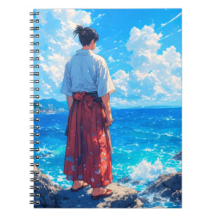Caderno Espiral Umibe no Seijaku – Serenidade à Beira-Mar