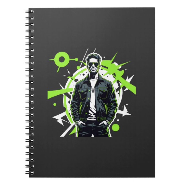 Caderno Espiral Unbothered Style (Frente)