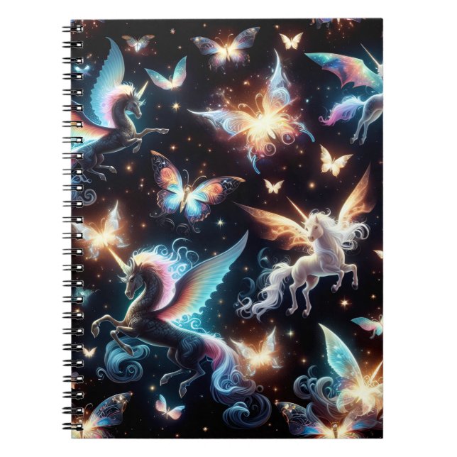 Caderno Espiral Unicorn Dreams (Frente)