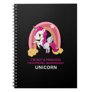 Caderno Espiral Unicorn Fan Club, amante do Unicorn, unicórnio eng
