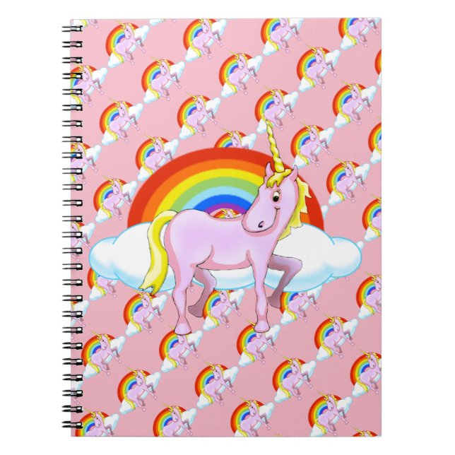 Caderno Espiral Unicorn Spiral Notebook (Frente)