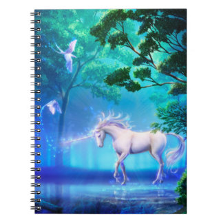 Caderno Espiral Unicórnio