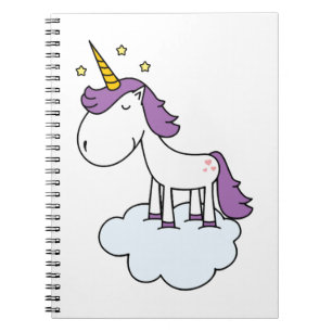Caderno Espiral unicórnio Adorável