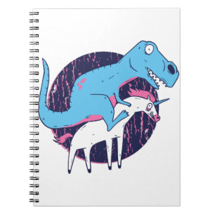 Caderno Espiral Unicórnio Anel Trex