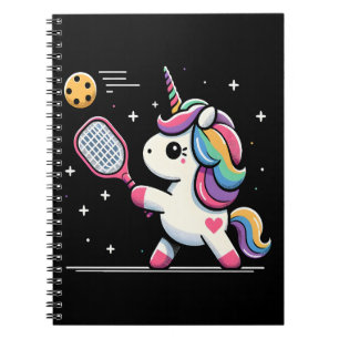 Caderno Espiral Unicórnio Da Bola Magia - Jogador Da Fantasia Engr