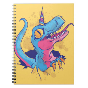 Caderno Espiral Unicornisauro