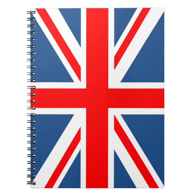 Caderno Espiral Union Jack (Frente)