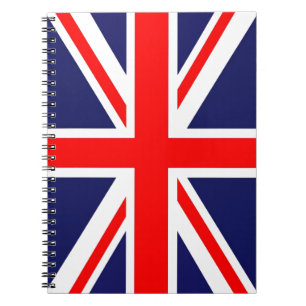Caderno Espiral Union Jack