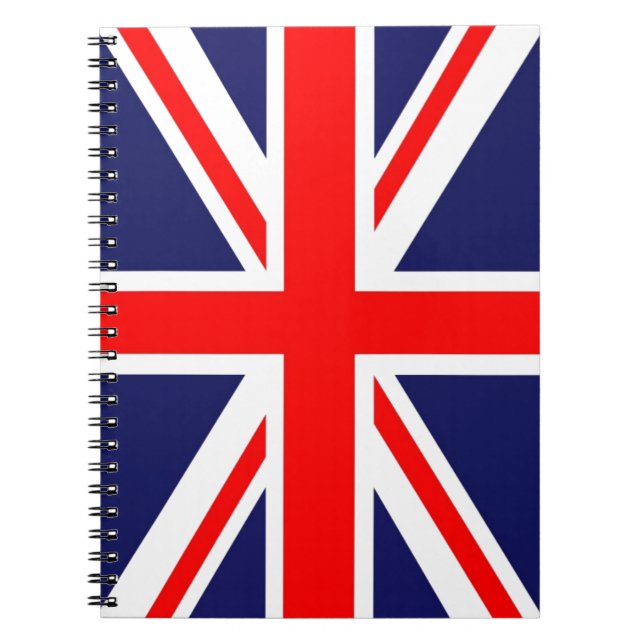 Caderno Espiral Union Jack (Frente)