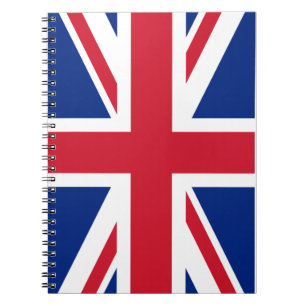 Caderno Espiral Union Jack ~ British Flag