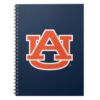 Caderno Espiral Universidade Auburn | Logotipo UA Auburn