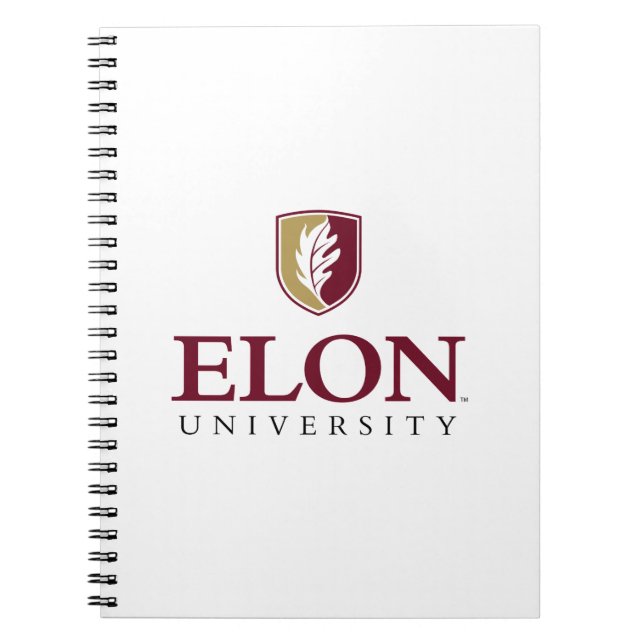 Caderno Espiral Universidade Elon (Frente)