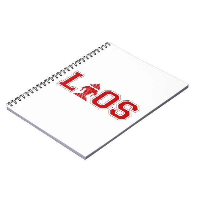 CADERNO ESPIRAL UNIVERSIDADE LAOS (Left Side)