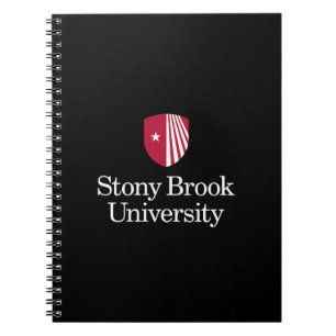 Caderno Espiral Universidade Stony Brook Marca nominativa