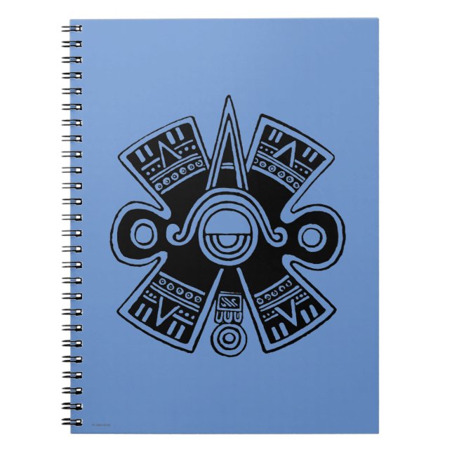 Caderno Espiral Universo asteca (Frente)
