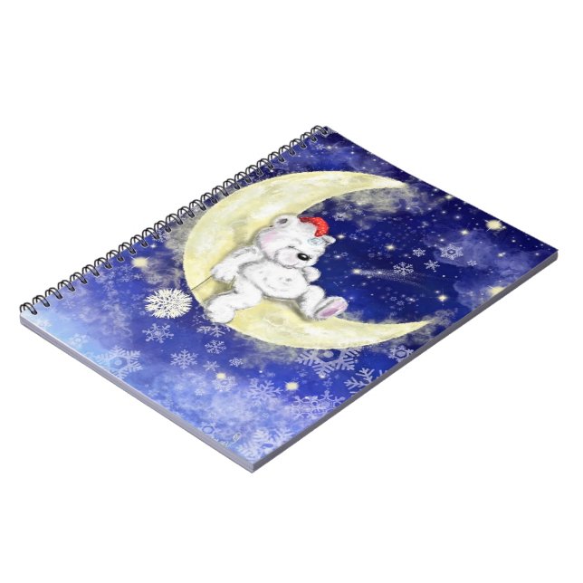 Caderno Espiral Ursa Pequena Sonhadora Doce (Left Side)