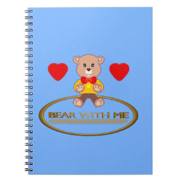 Caderno Espiral Ursinho 