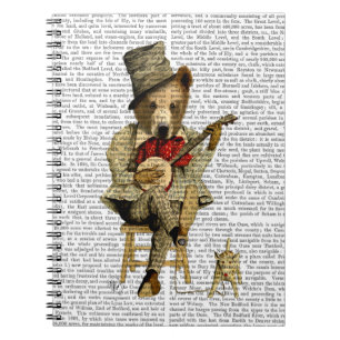 Caderno Espiral Urso de Banjo