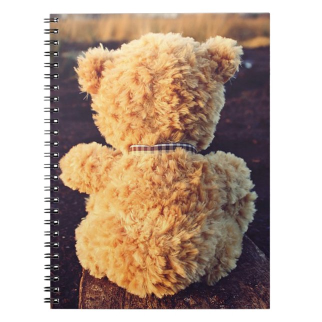 Caderno Espiral Urso de Corda (Frente)