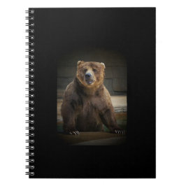 Caderno Espiral Urso Grizzly