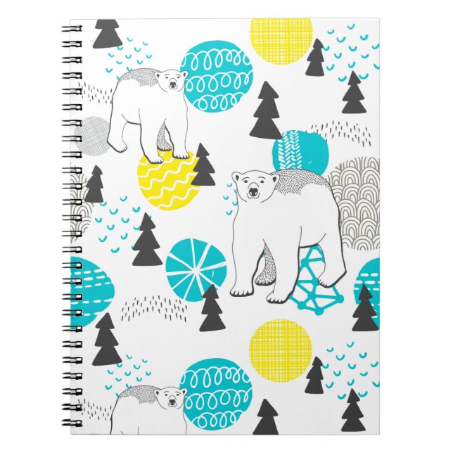 Caderno Espiral Urso polar (Frente)