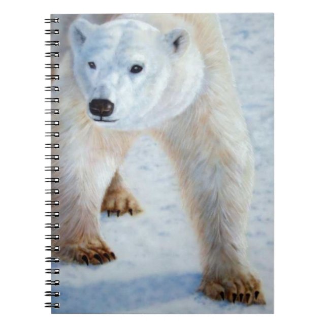 Caderno Espiral Urso Polar (Frente)