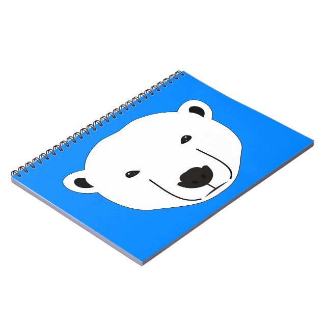 Caderno Espiral Urso Polar (Left Side)