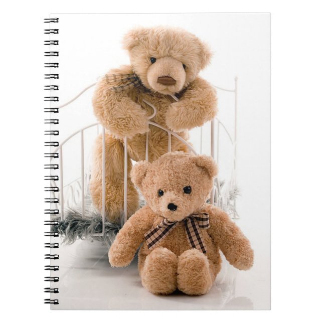 Caderno Espiral Ursos de Teddy Bonitos (Frente)