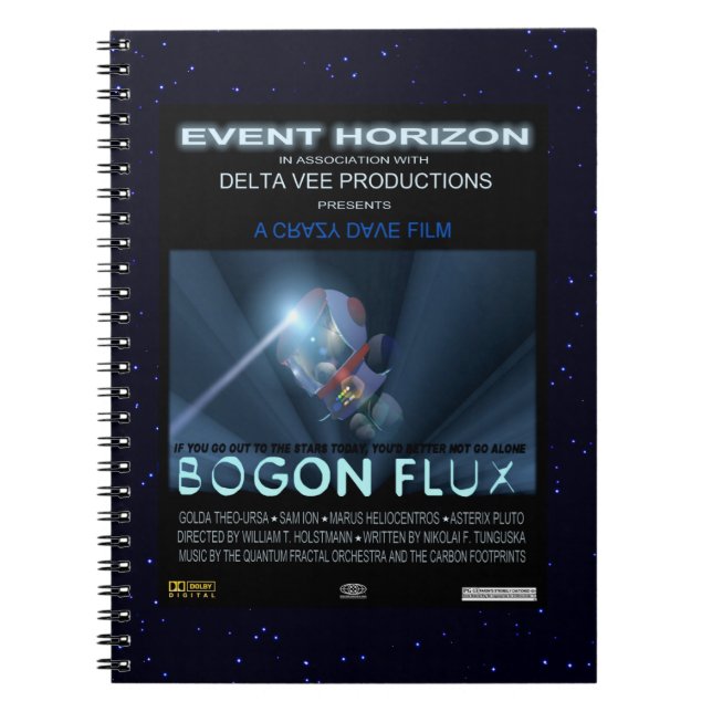 Caderno Espiral Ursos De Teddy No Espaço (Frente)