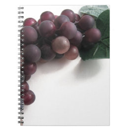 Caderno Espiral Uvas Azuis