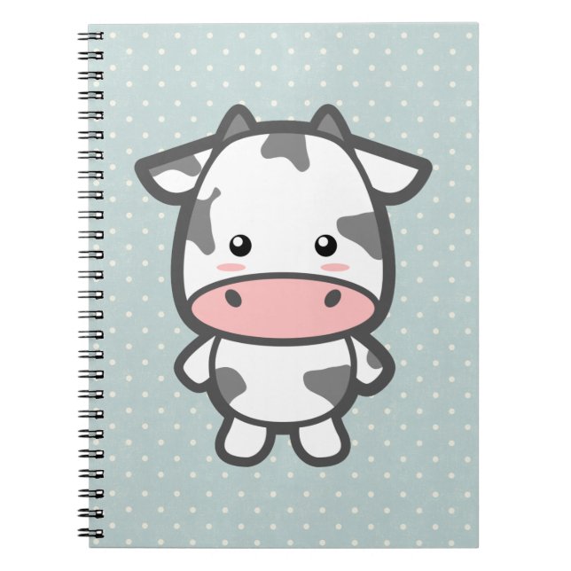 Caderno Espiral Vaca bonito (Frente)