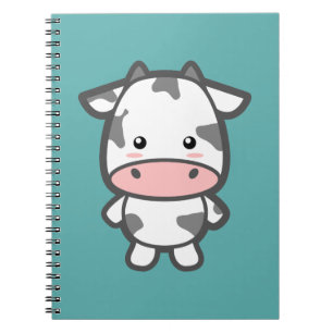 Caderno Espiral Vaca bonito
